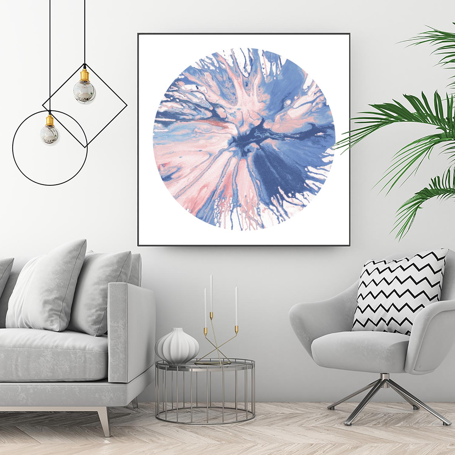 Spin Art 21 by Kyle Goderwis on GIANT ART - purple abstract