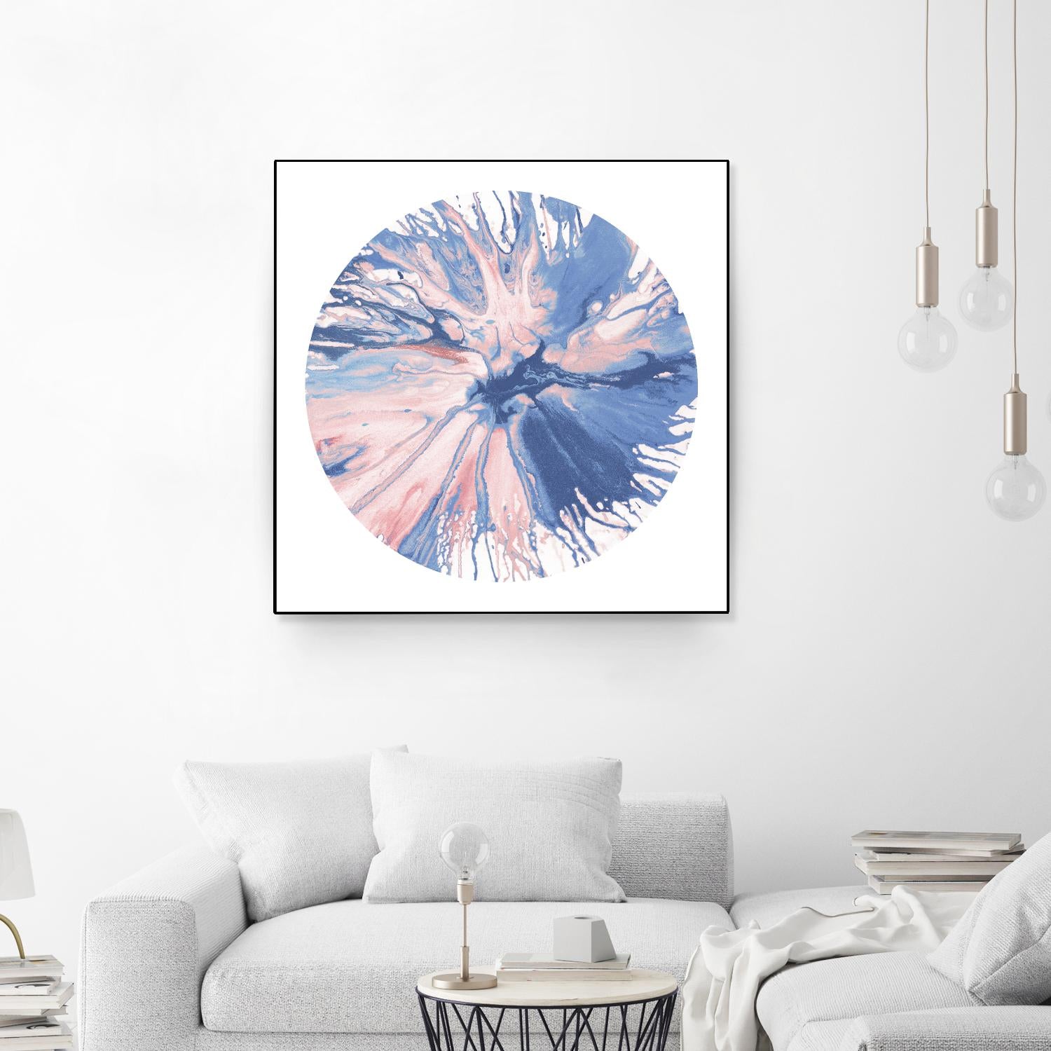 Spin Art 21 by Kyle Goderwis on GIANT ART - purple abstract