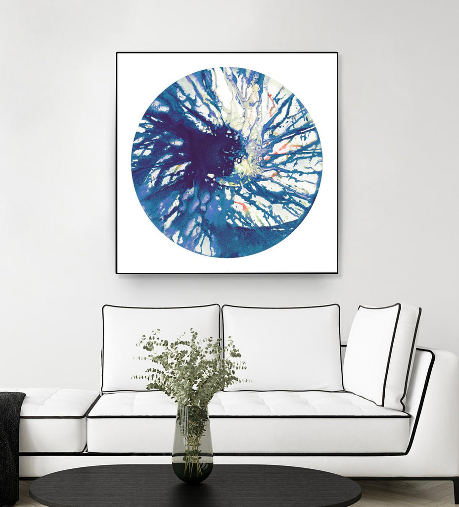 Spin Art 24 by Kyle Goderwis on GIANT ART - pink abstract