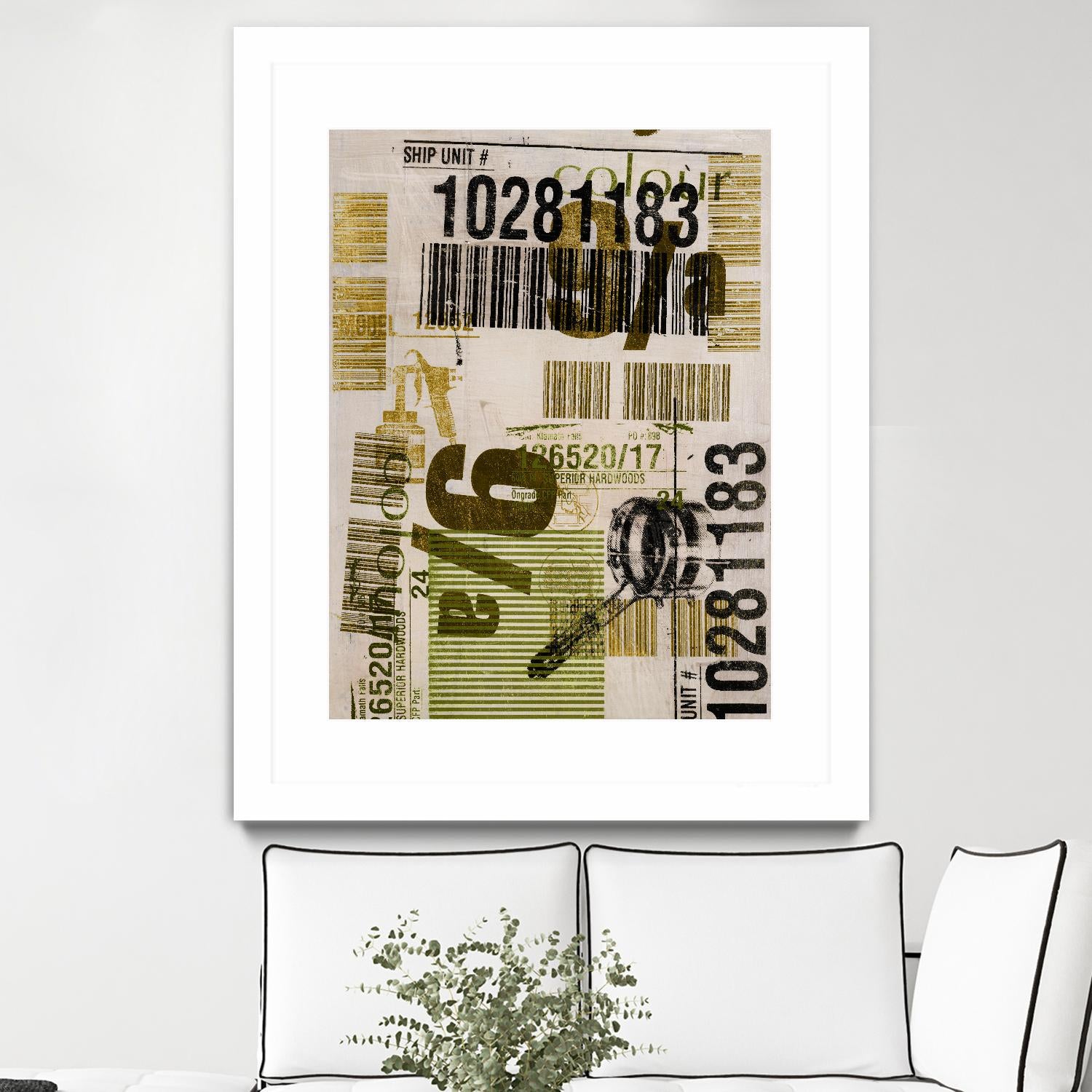 Woton 6-recolor by JB Hall on GIANT ART - grey contemporary