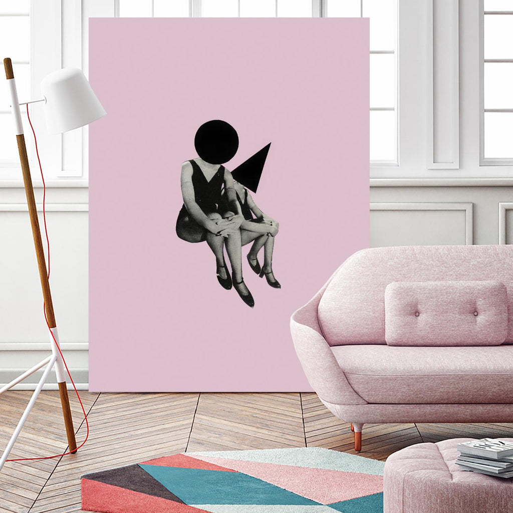 Pink Opaque by Richard Vergez on GIANT ART - pink abstract