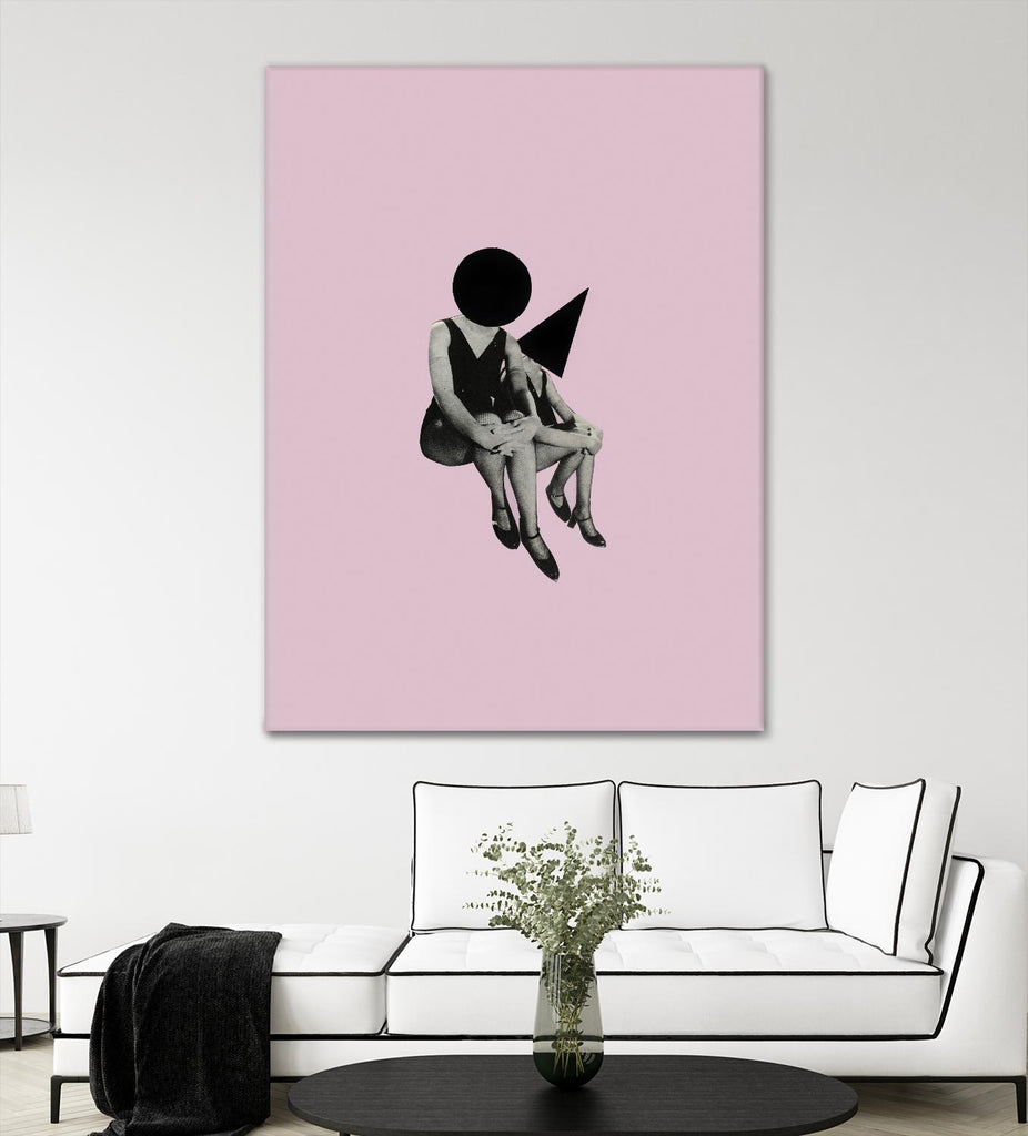 Pink Opaque by Richard Vergez on GIANT ART - pink abstract