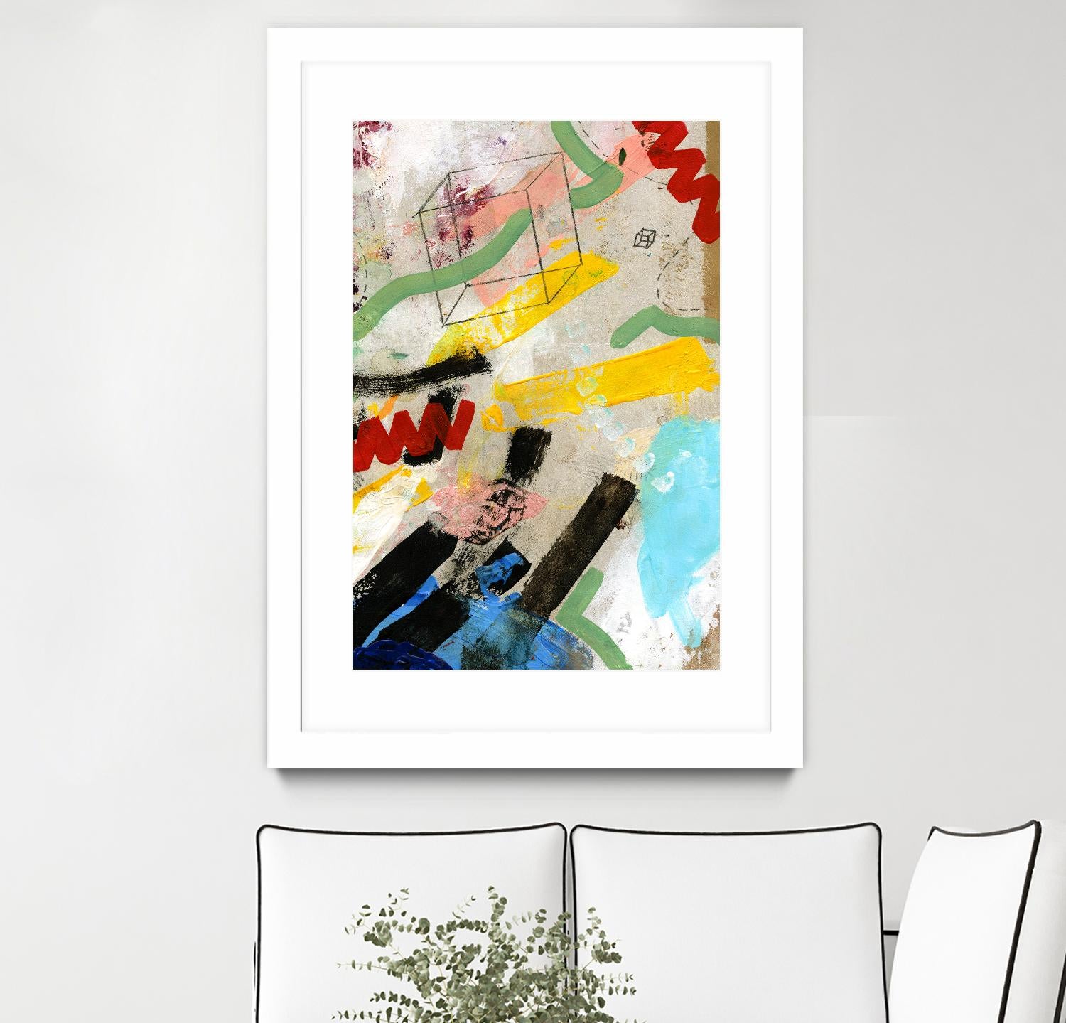 Palette 2 by Stefano Altamura on GIANT ART - beige abstract