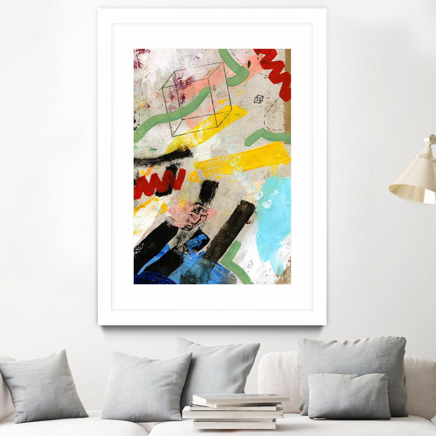 Palette 2 by Stefano Altamura on GIANT ART - beige abstract