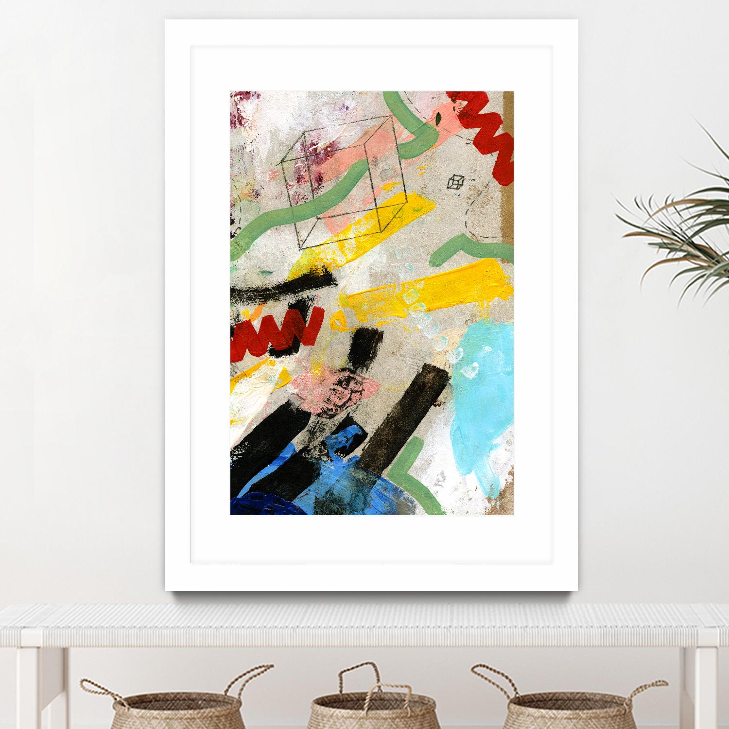 Palette 2 by Stefano Altamura on GIANT ART - beige abstract