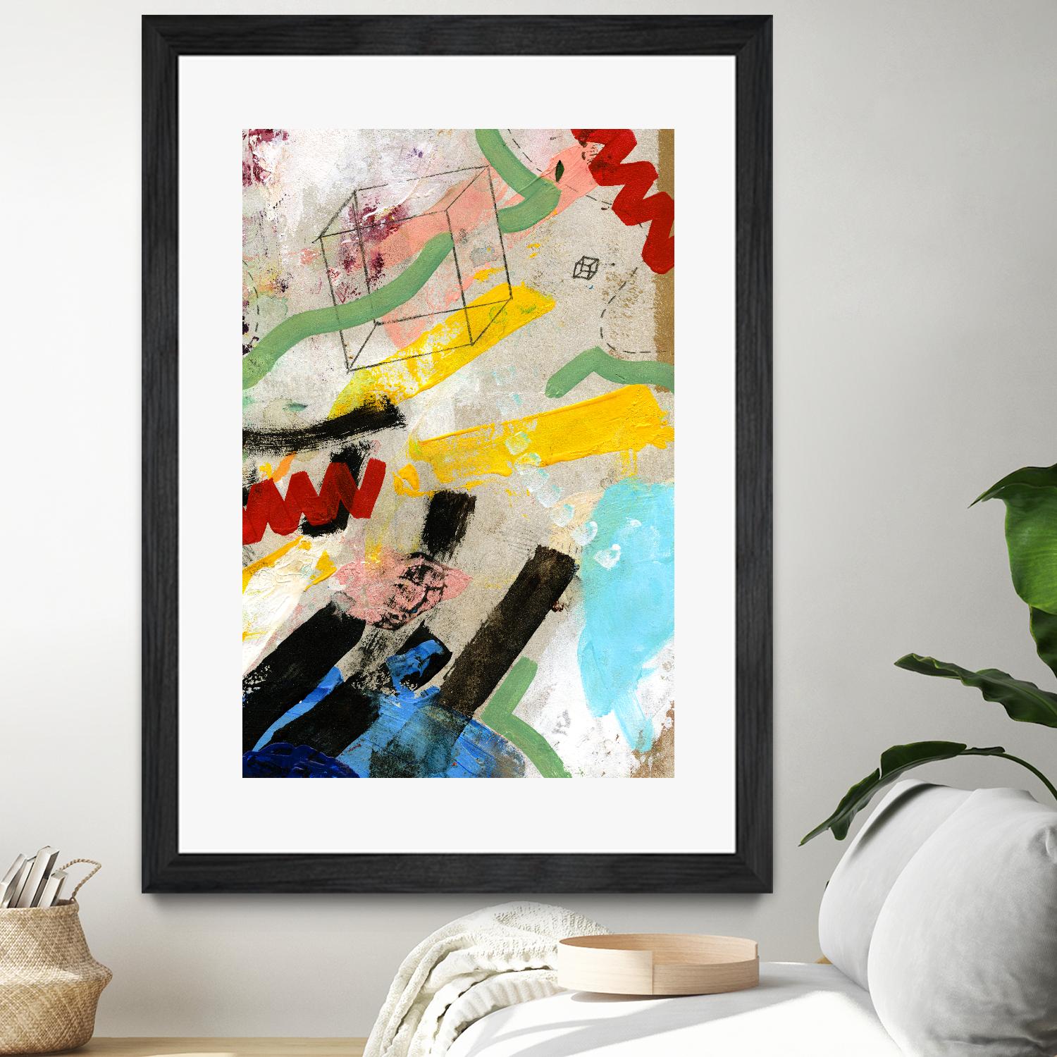 Palette 2 by Stefano Altamura on GIANT ART - beige abstract