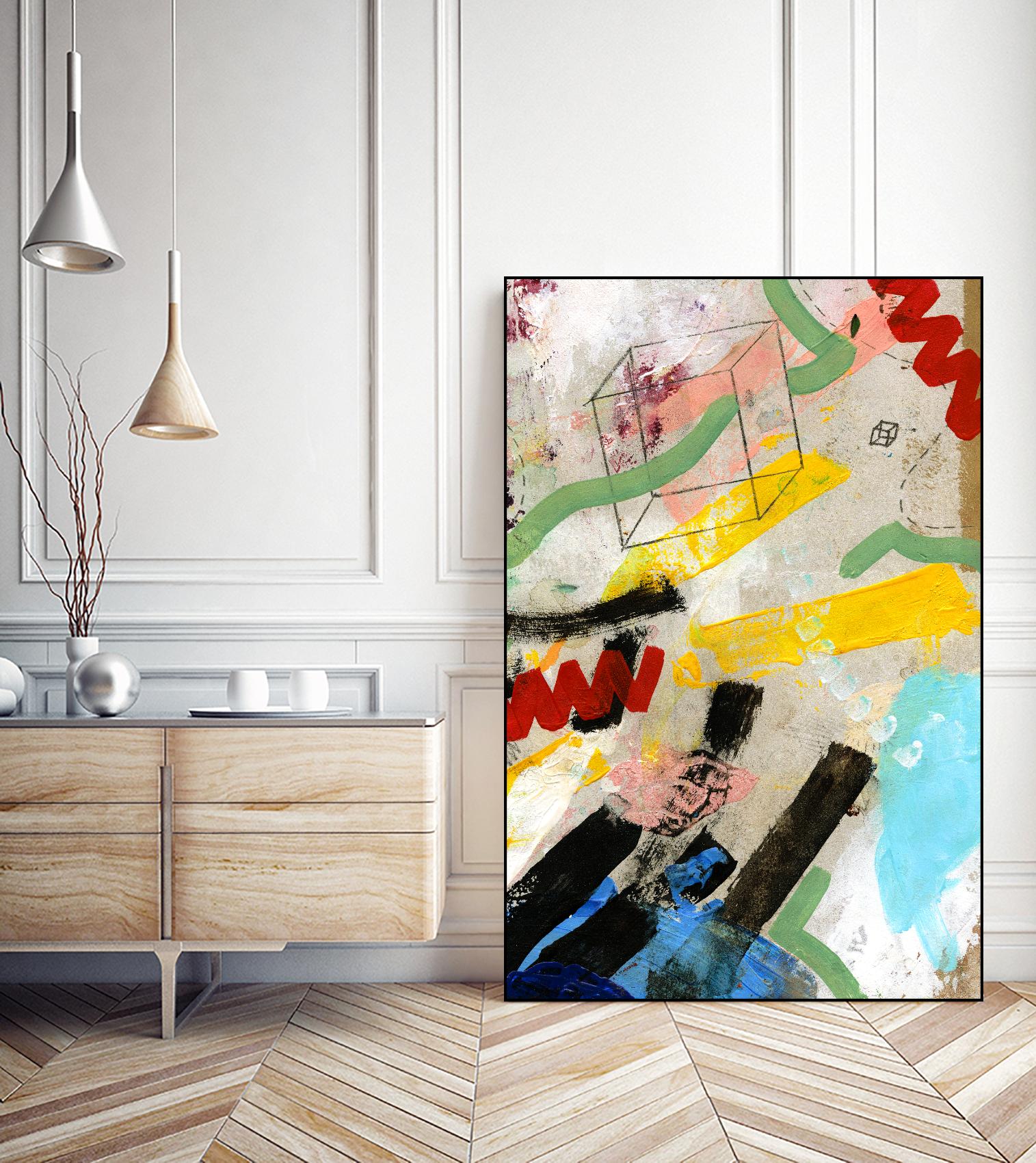 Palette 2 by Stefano Altamura on GIANT ART - beige abstract