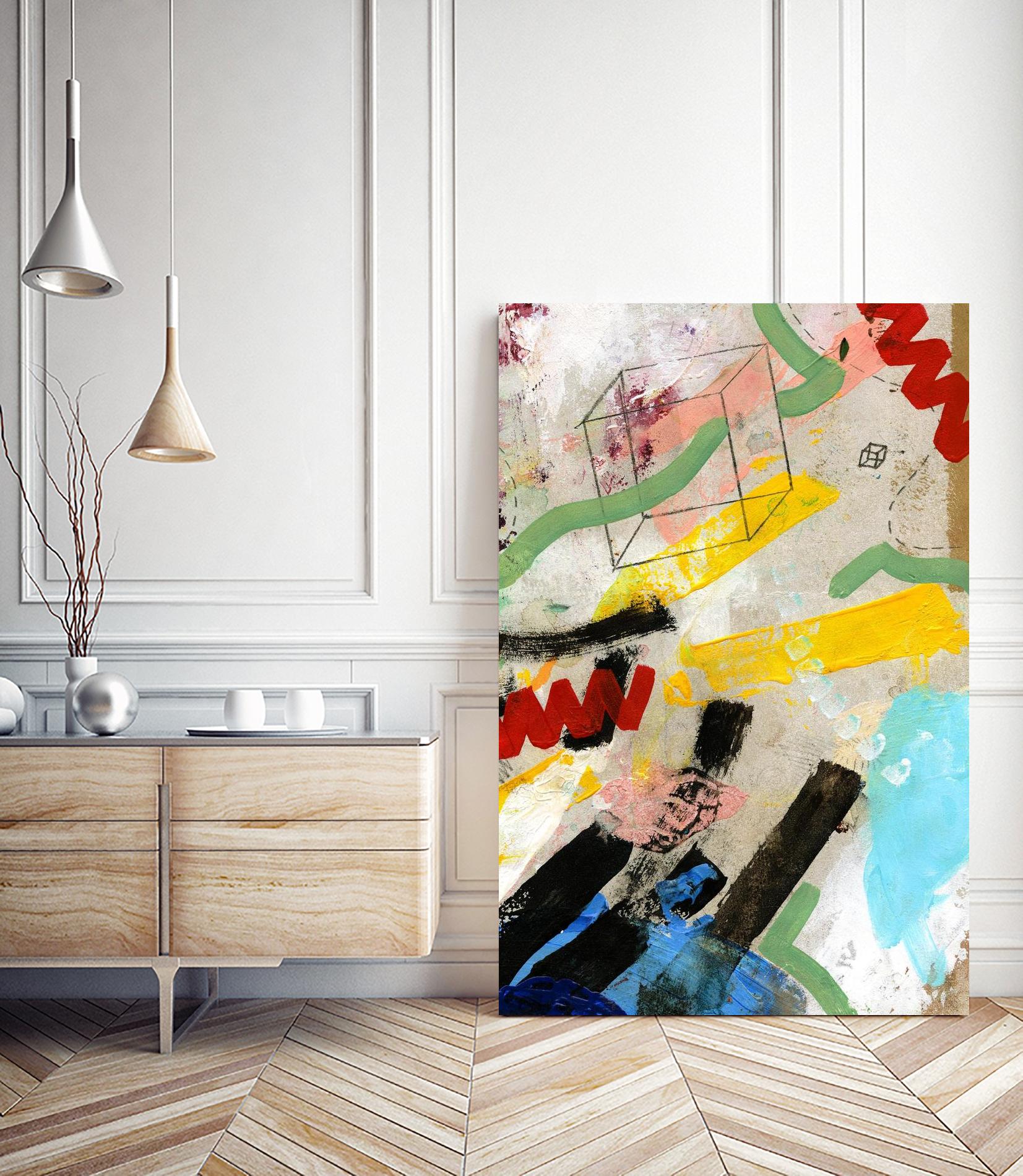 Palette 2 by Stefano Altamura on GIANT ART - beige abstract