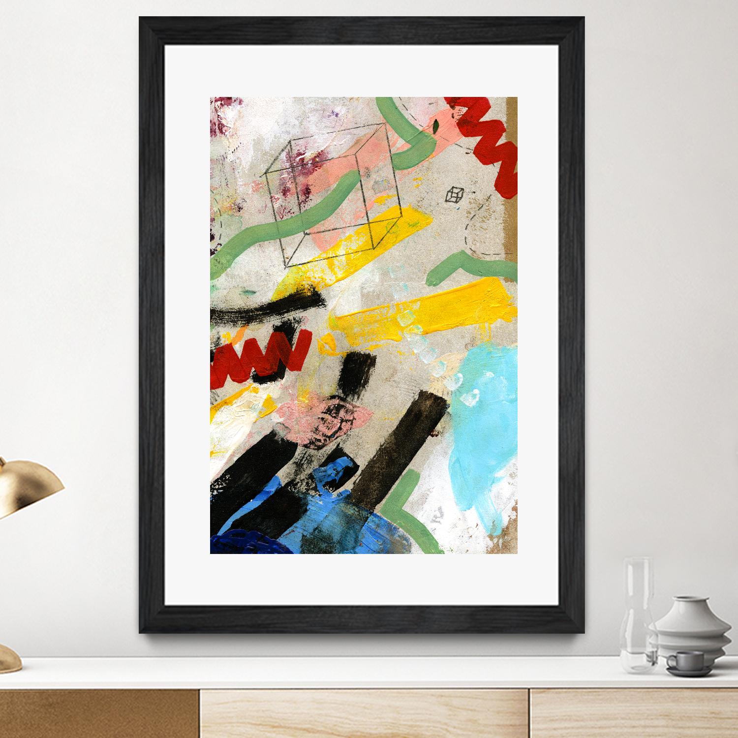 Palette 2 by Stefano Altamura on GIANT ART - beige abstract