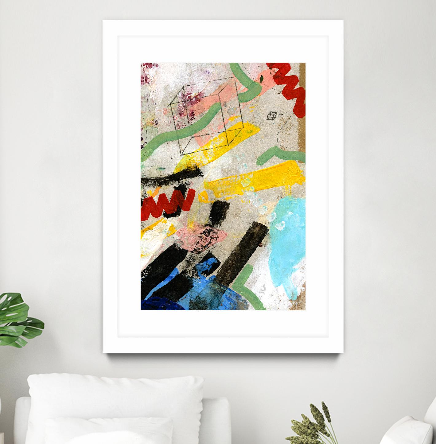 Palette 2 by Stefano Altamura on GIANT ART - beige abstract