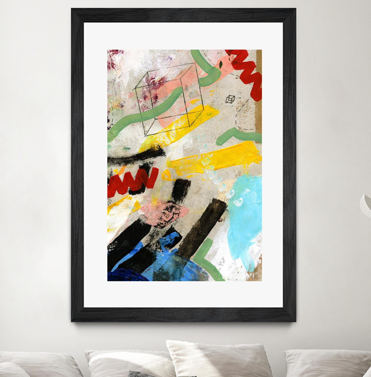 Palette 2 by Stefano Altamura on GIANT ART - beige abstract