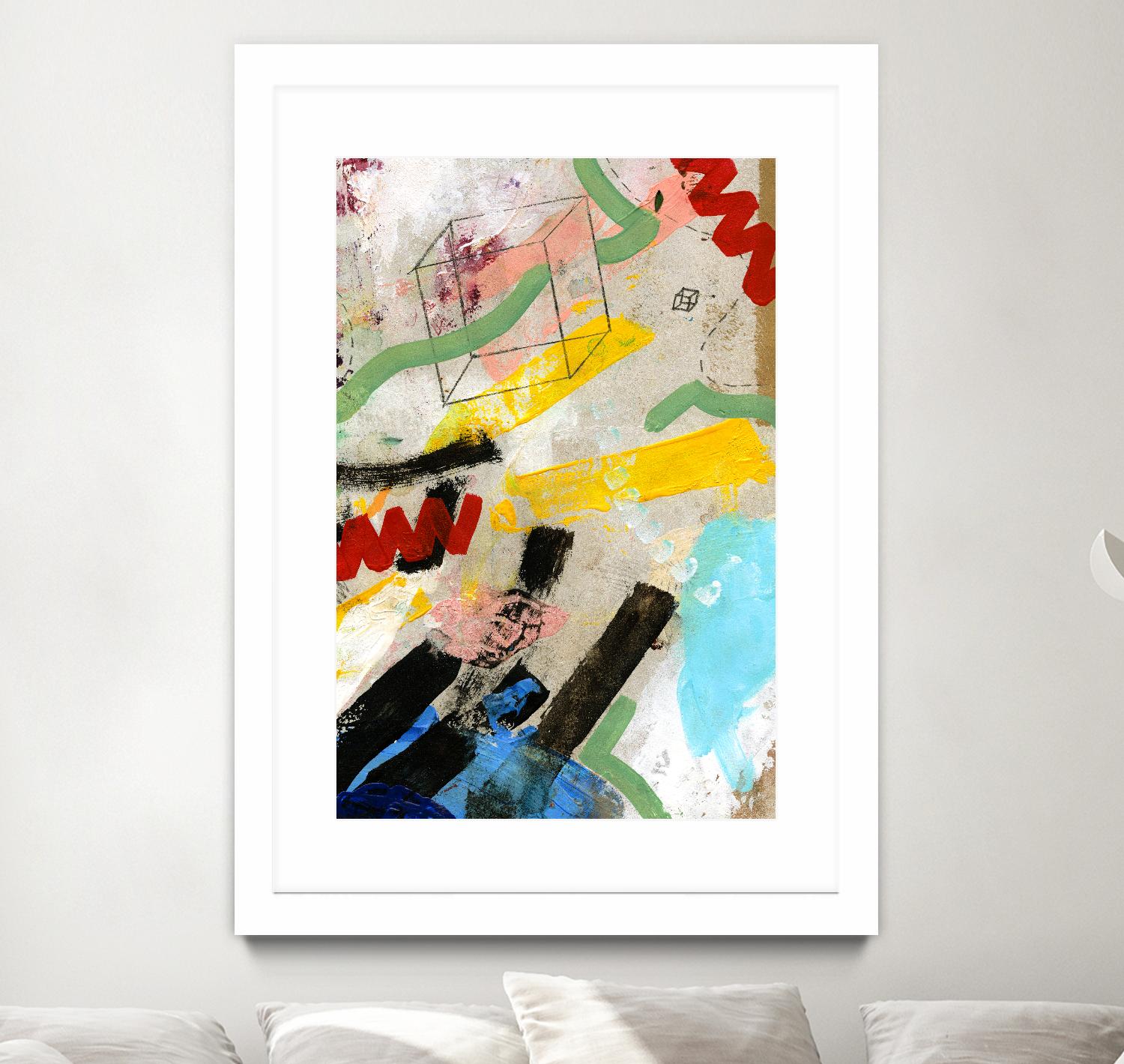 Palette 2 by Stefano Altamura on GIANT ART - beige abstract