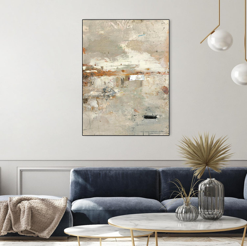 Glimpses 3 by PC Studio on GIANT ART - beige abstracts 