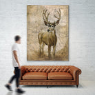 Native Spirit 1 by Elizabeth Hope on GIANT ART - beige animals