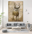 Native Spirit 1 by Elizabeth Hope on GIANT ART - beige animals