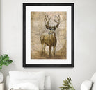 Native Spirit 1 by Elizabeth Hope on GIANT ART - beige animals