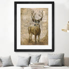 Native Spirit 1 by Elizabeth Hope on GIANT ART - beige animals