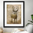 Native Spirit 1 by Elizabeth Hope on GIANT ART - beige animals