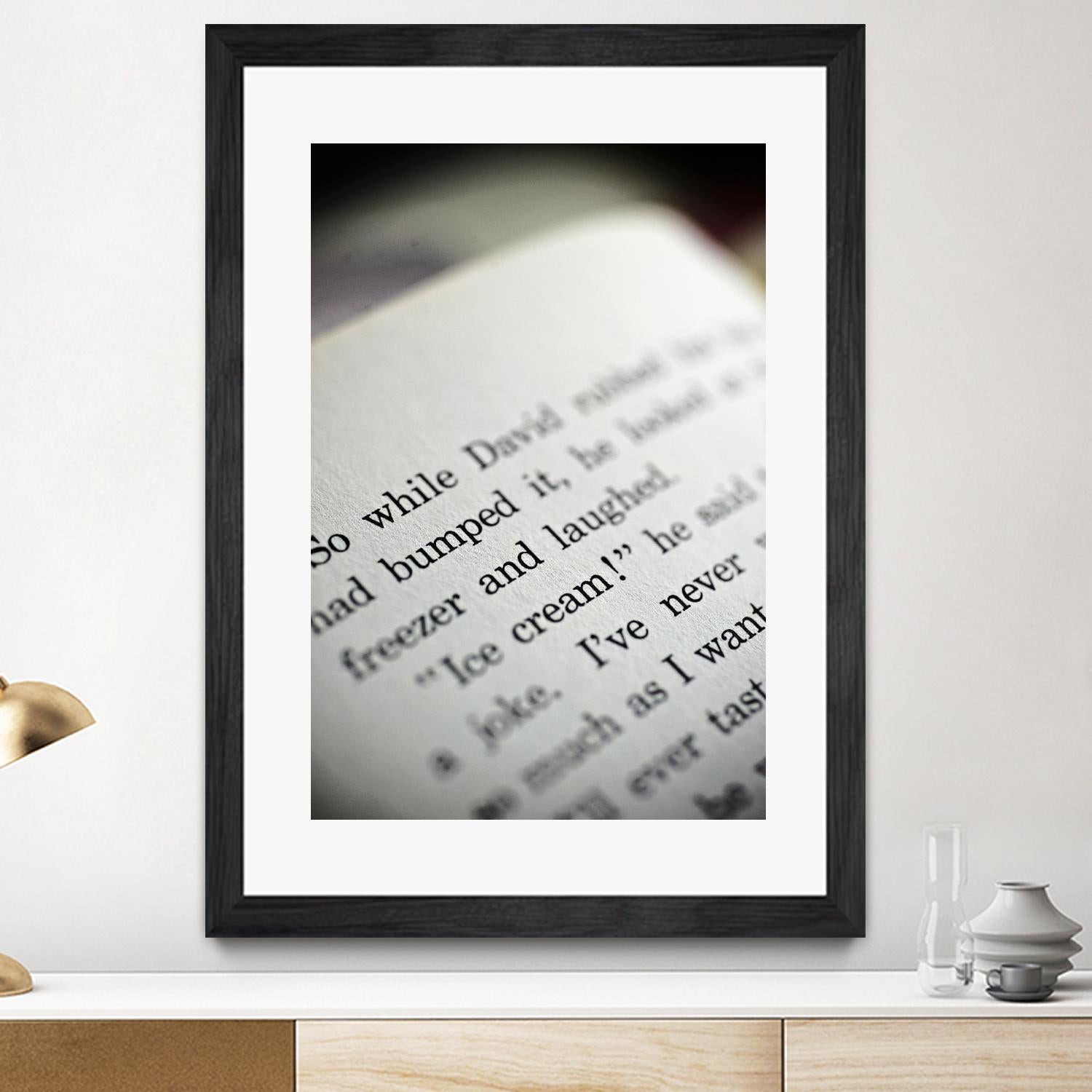 Ice Cream by Amy Smith on GIANT ART - white photo art