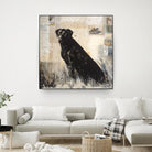 Best of Breed by Mary Calkins on GIANT ART - beige animals