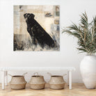 Best of Breed by Mary Calkins on GIANT ART - beige animals