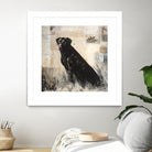 Best of Breed by Mary Calkins on GIANT ART - beige animals