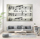 Rock a Bye by Amy Smith on GIANT ART - white photo art