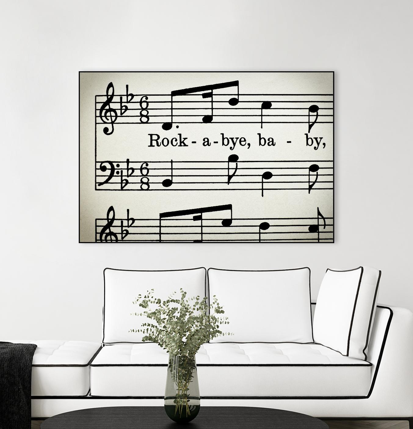 Rock a Bye by Amy Smith on GIANT ART - white photo art