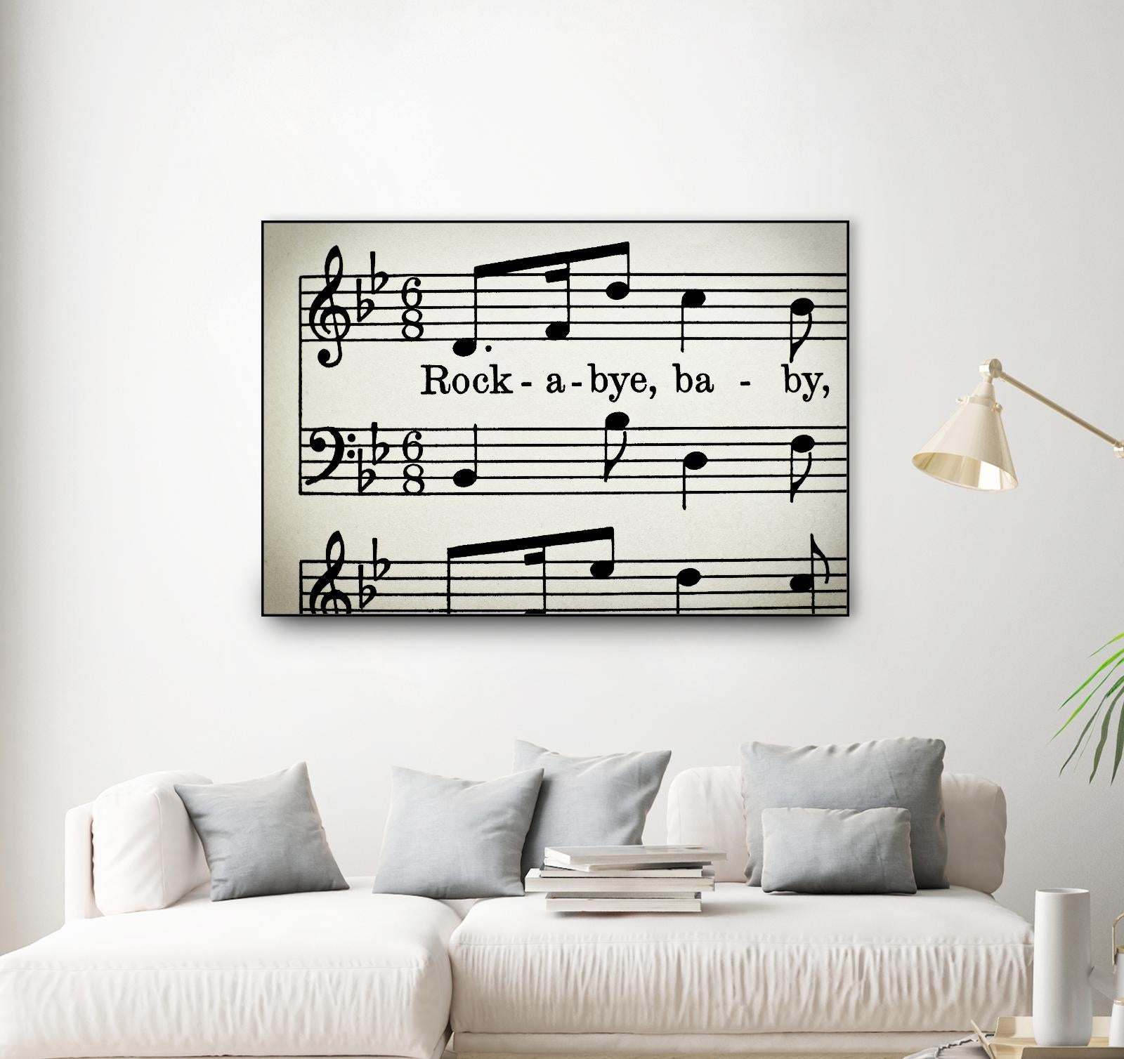 Rock a Bye by Amy Smith on GIANT ART - white photo art