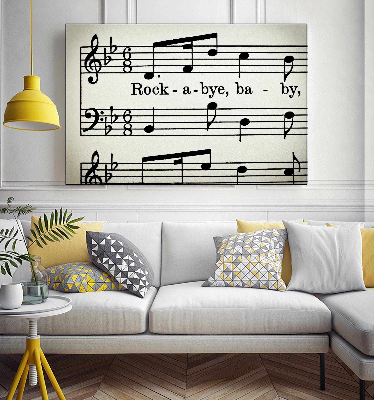 Rock a Bye by Amy Smith on GIANT ART - white photo art