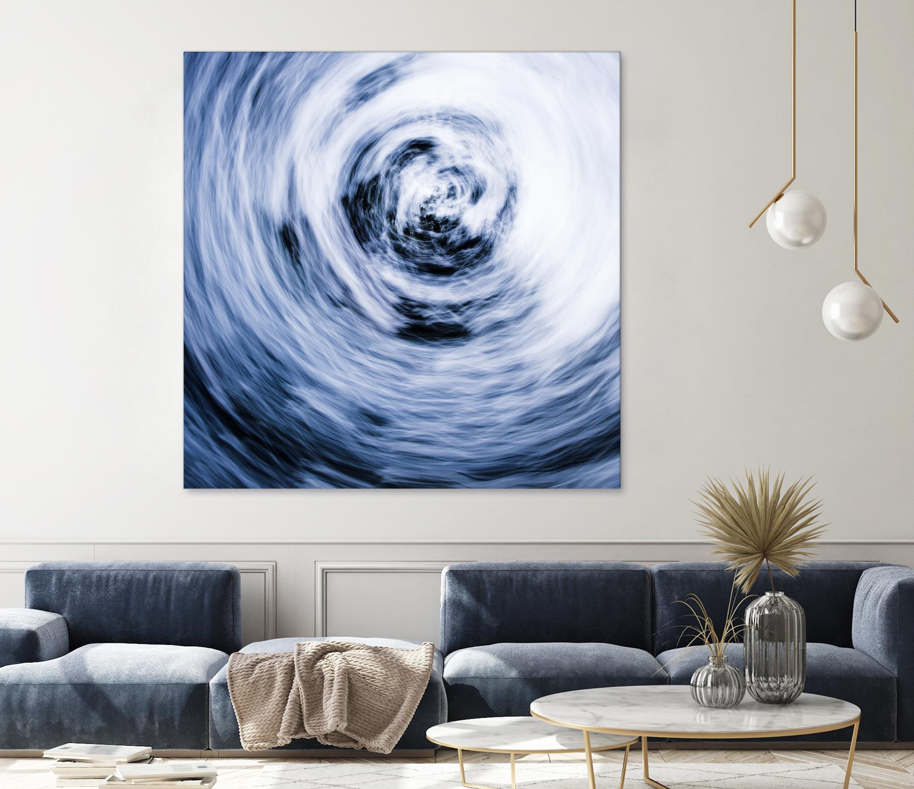 Forest Abstract 1 by Acer Images on GIANT ART - blue photo art