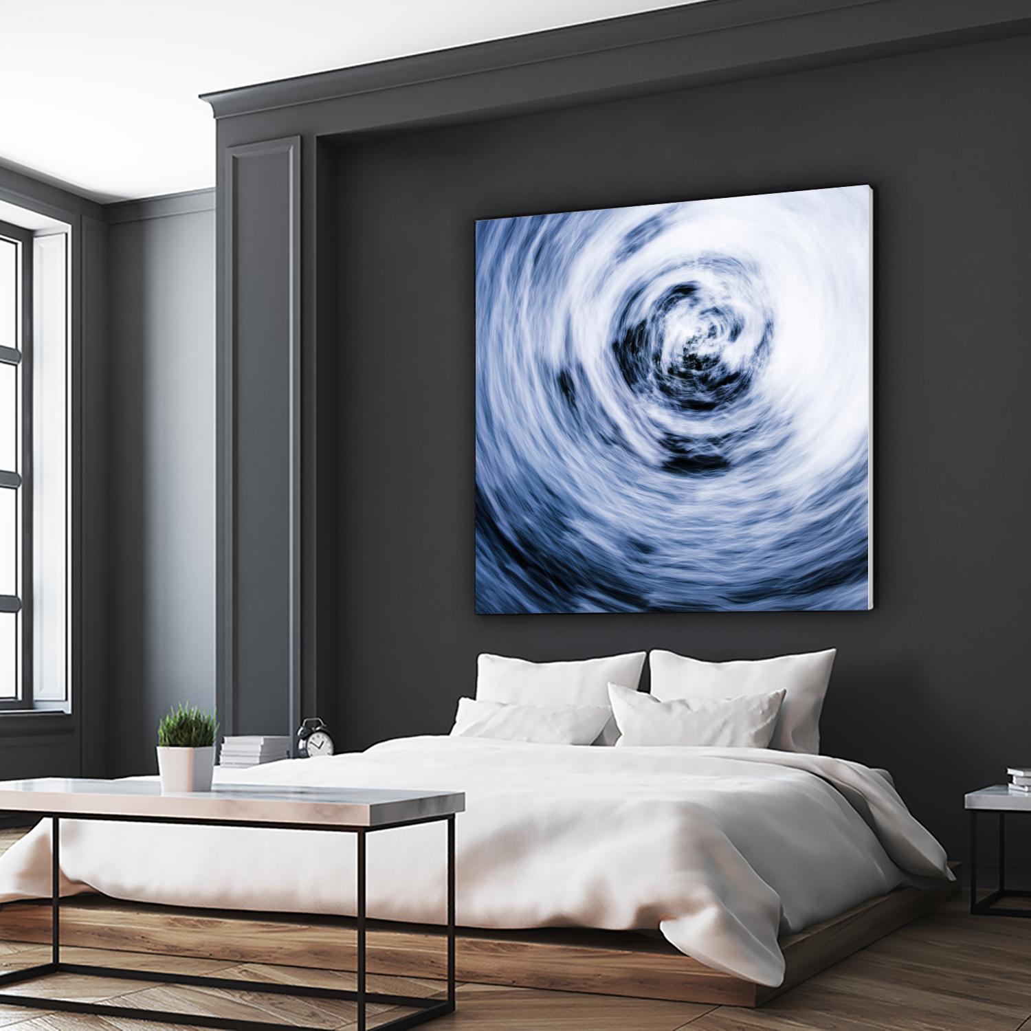 Forest Abstract 1 by Acer Images on GIANT ART - blue photo art