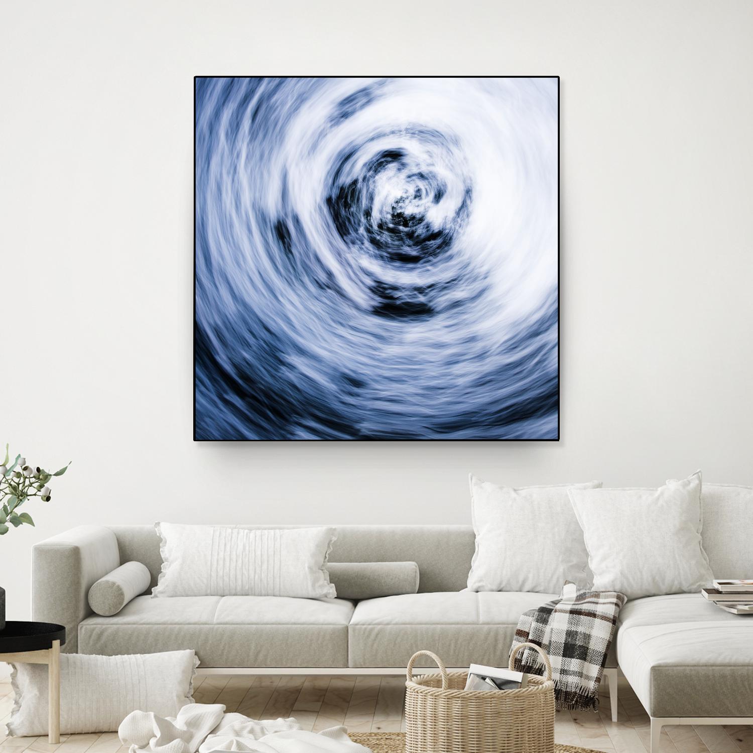 Forest Abstract 1 by Acer Images on GIANT ART - blue photo art