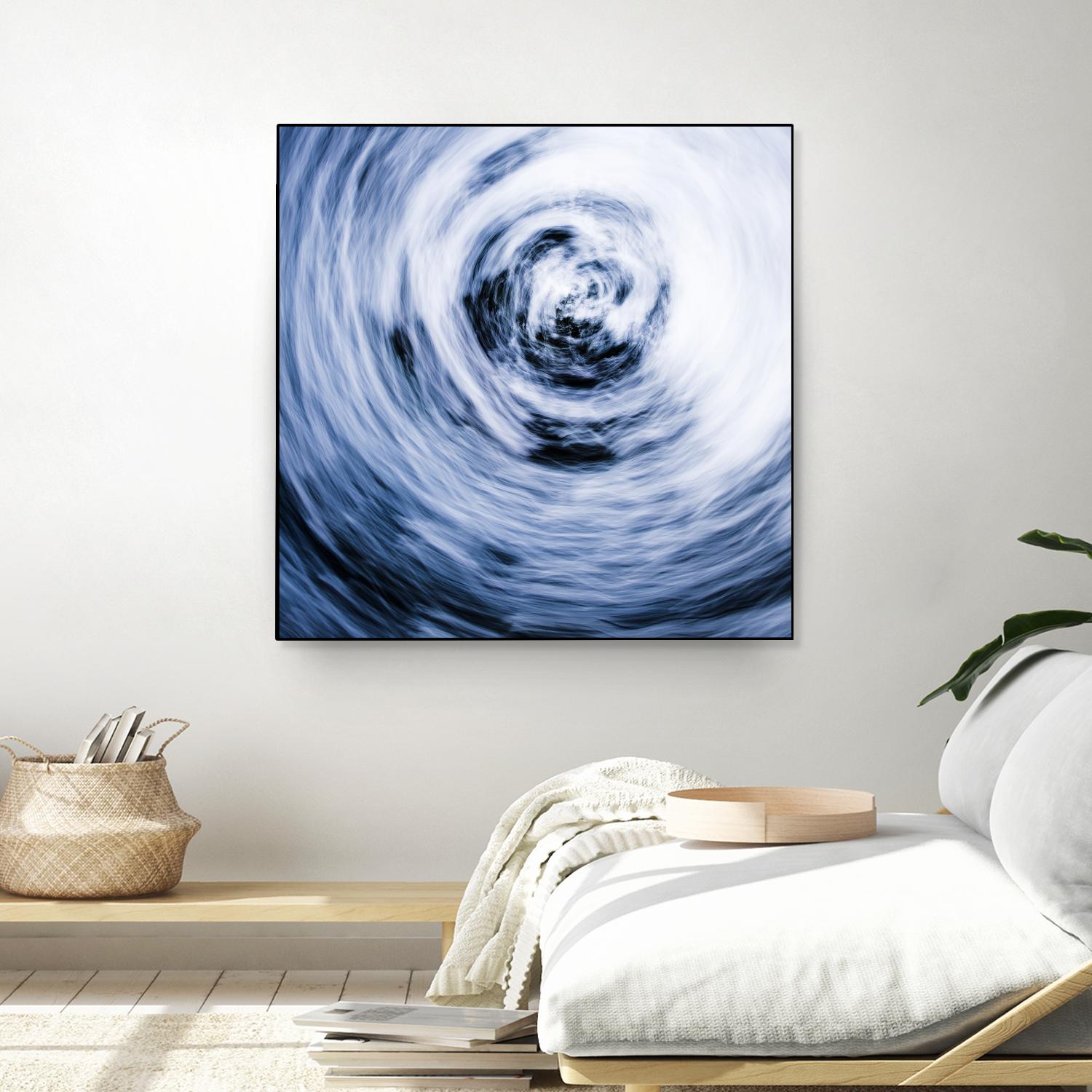 Forest Abstract 1 by Acer Images on GIANT ART - blue photo art