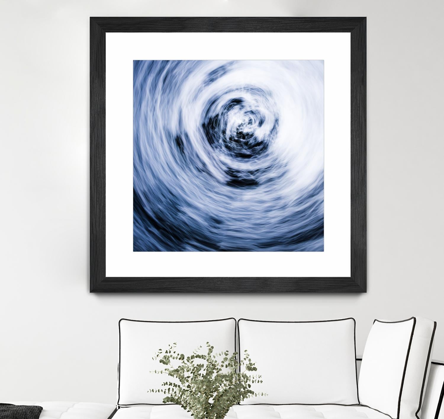 Forest Abstract 1 by Acer Images on GIANT ART - blue photo art