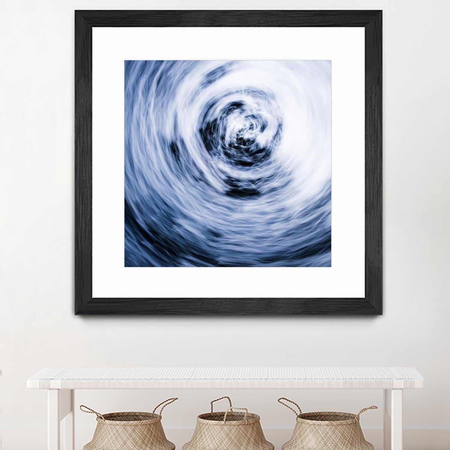 Forest Abstract 1 by Acer Images on GIANT ART - blue photo art