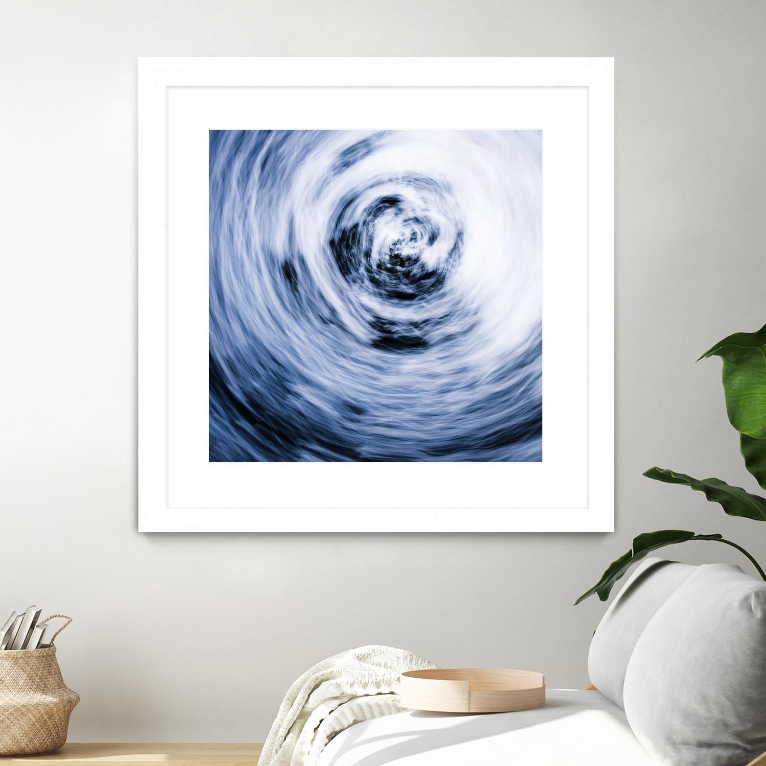 Forest Abstract 1 by Acer Images on GIANT ART - blue photo art