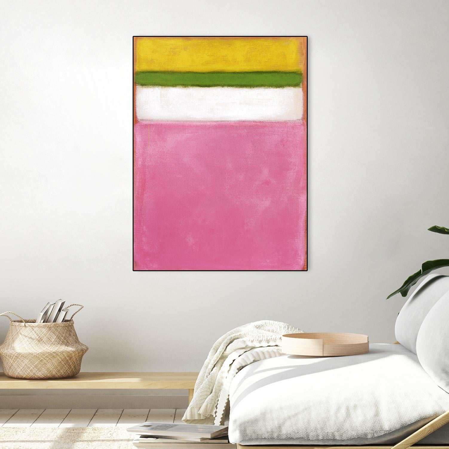 Strawberry Field by Mina Datos on GIANT ART - yellow abstract