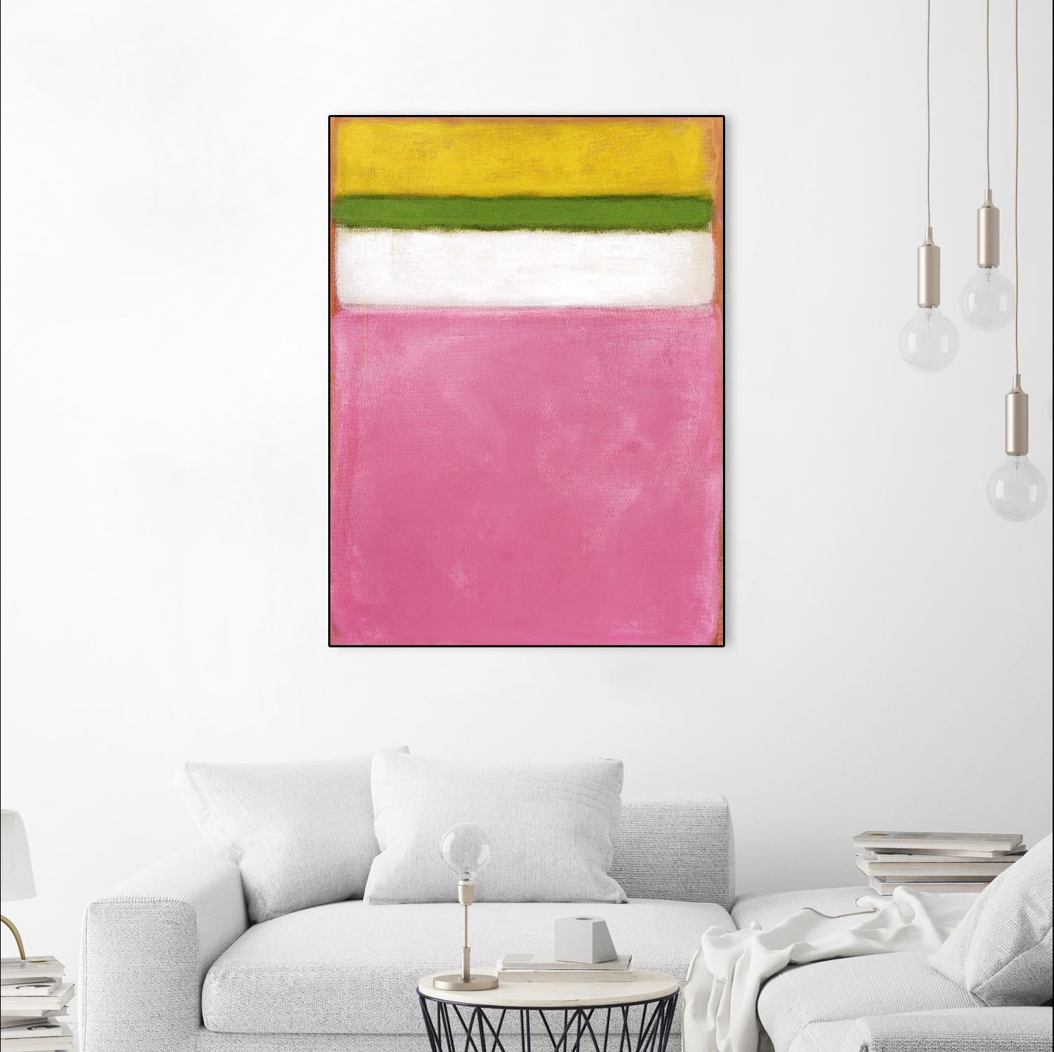 Strawberry Field by Mina Datos on GIANT ART - yellow abstract