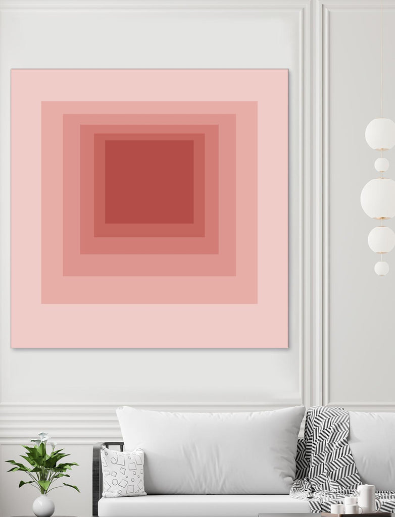 After Josef O by GI ArtLab on GIANT ART - pink abstract