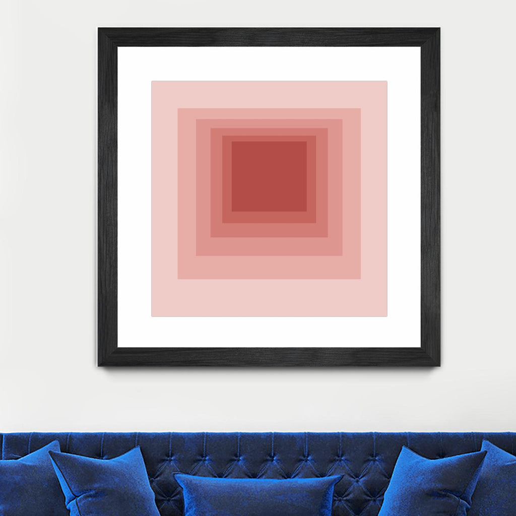 After Josef O by GI ArtLab on GIANT ART - pink abstract