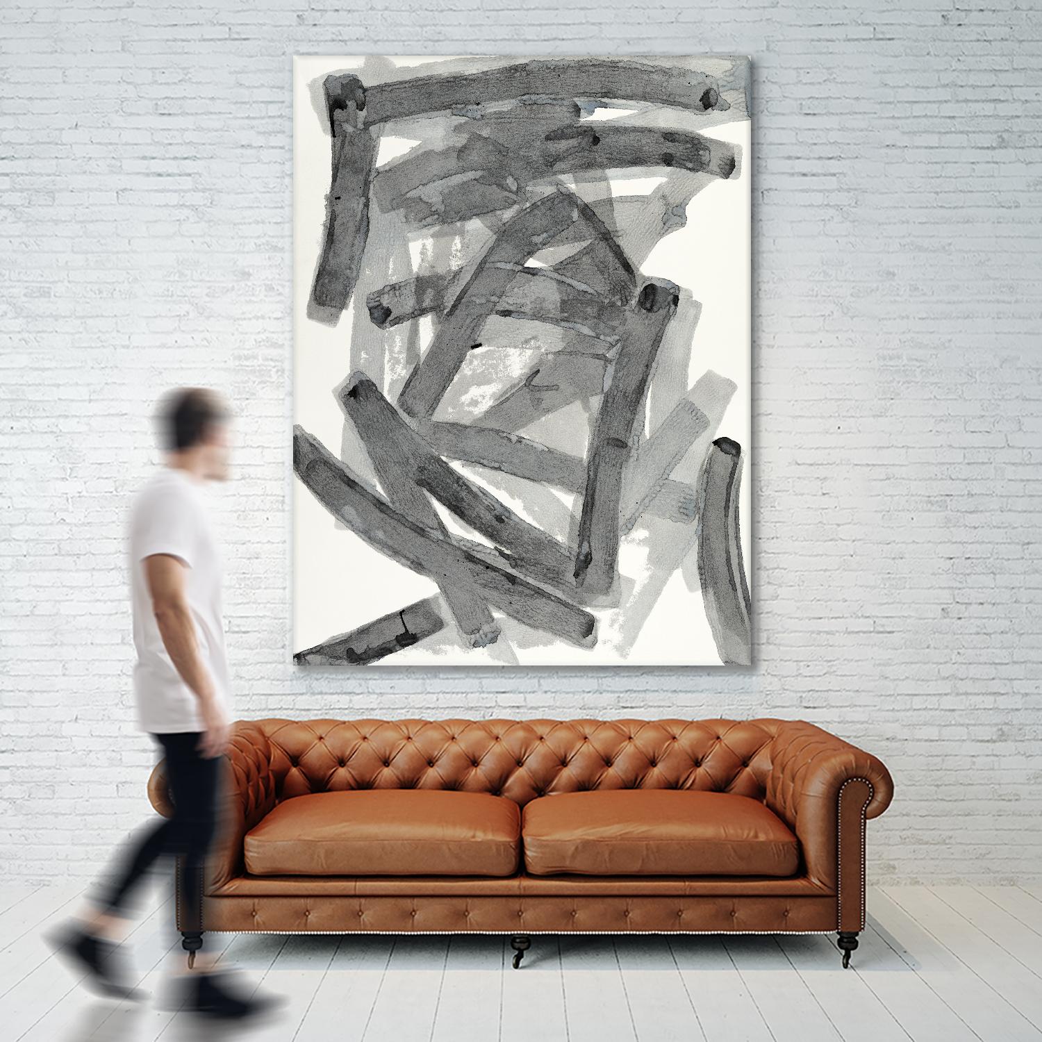 Abstract Expression 3 by Franka Palek on GIANT ART - beige abstract