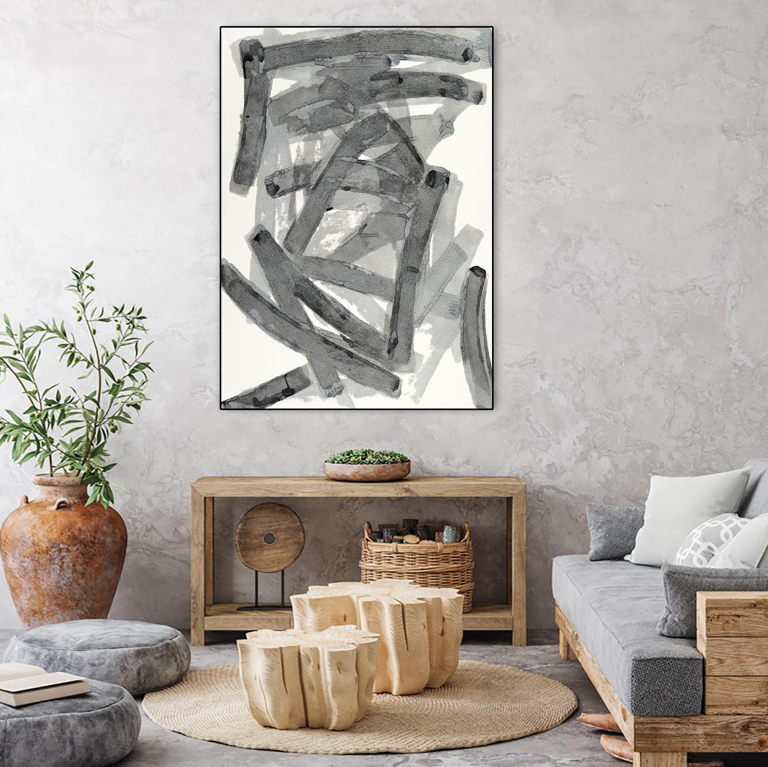 Abstract Expression 3 by Franka Palek on GIANT ART - beige abstract