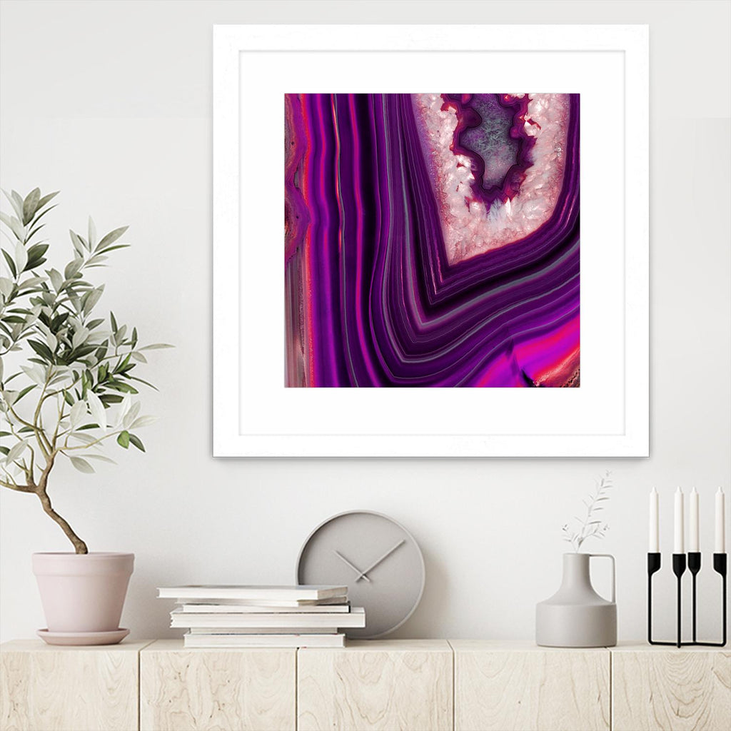 Saturn Geode by GI ArtLab on GIANT ART - white abstract