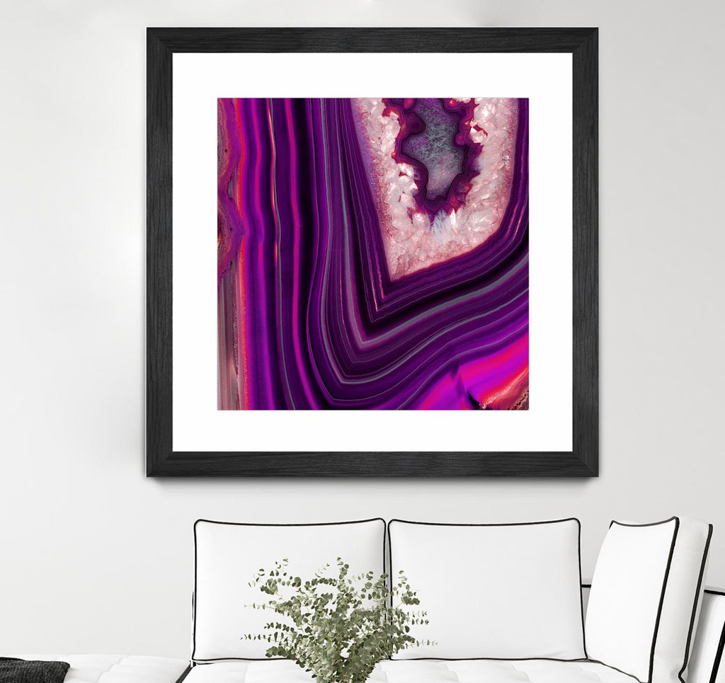 Saturn Geode by GI ArtLab on GIANT ART - white abstract