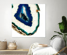 Mediterranean Agate A by GI ArtLab on GIANT ART - blue abstract agate