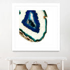 Mediterranean Agate A by GI ArtLab on GIANT ART - blue abstract agate