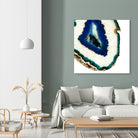 Mediterranean Agate A by GI ArtLab on GIANT ART - blue abstract agate