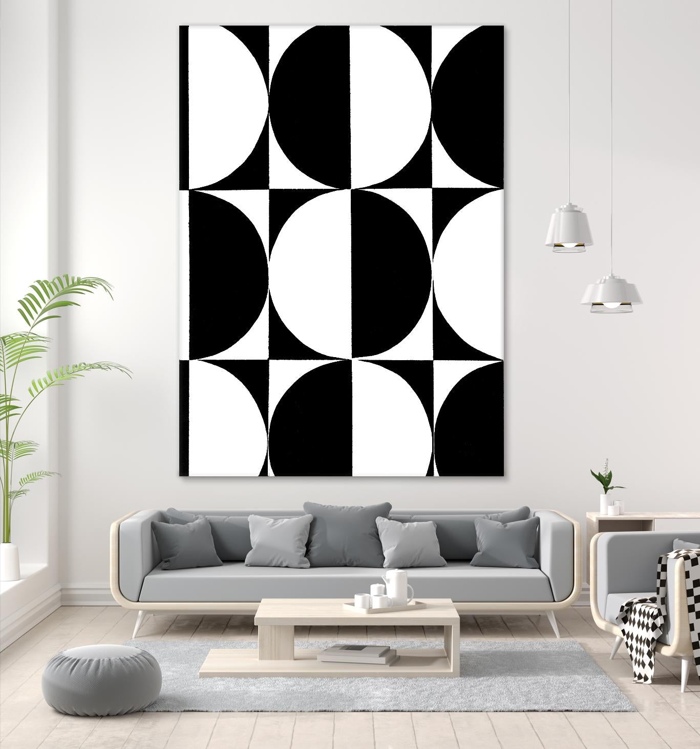 Monochrome Patterns 5 by Natasha Marie on GIANT ART - black abstract