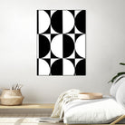 Monochrome Patterns 5 by Natasha Marie on GIANT ART - black abstract